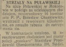 Strzały na Puławskiej, 1931