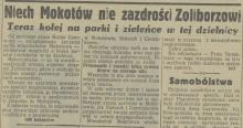Niech Mokotów nie zazdrości, 1932