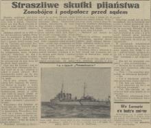 Skutki pijaństwa, 1932