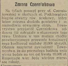 Zmora Czerniakowa, 1932