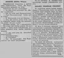 Willa pani Ruszczewskiej na Szustra. 1933.