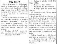 Belgijska słynie z, 1933