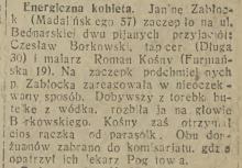 Energiczna kobieta, 1933
