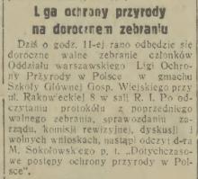 Zebranie LOP, 1933