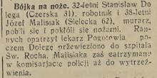 Bójka na noże, 1934