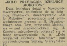 Koło Przyjaciół,1934
