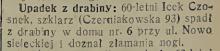 Upadek z drabiny