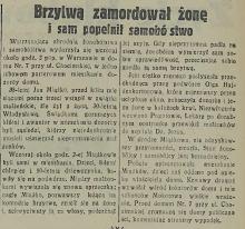 Tragedia na Chocimskiej, 1934
