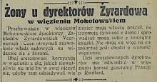Żony u dyrektorów, 1934