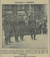 Zwycięzcy poległym, 1934