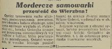 Mordercze samowarki, 1934