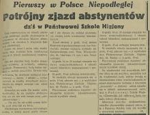 Potrójny zjazd abstynentów