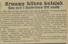 Krwawy bilans, 1935