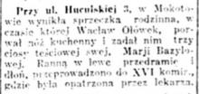 Sprzeczka rodzinna, 1935