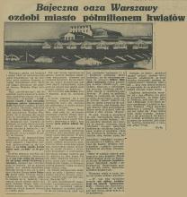 Bajeczna oaza, 1935