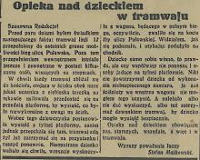 Nieopatrzne dziecko, 1935