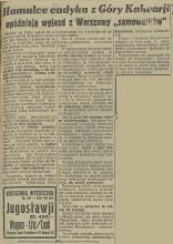 Hamulce cadyka, 1935