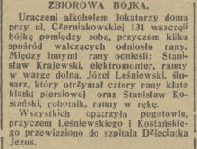 Zbiorowa bójka, 1935
