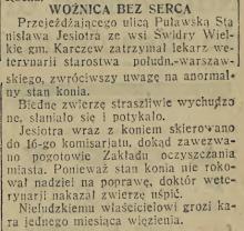 Woźnica bez serca
