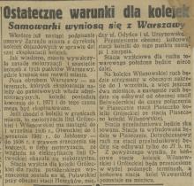 Samowarki wyniosą się, 1935