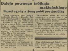 Dzieje trójkąta, 1935
