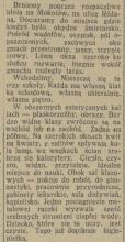Brniemy przez błota, 1935