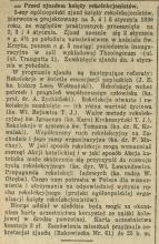 Zjazd rekolekcjonistów, 1935