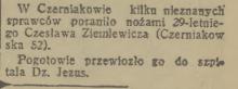 Nieznani sprawcy, 1936