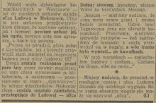 Problemy ulicy Ludowej. 1936