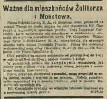 Poradnia prania, 1936