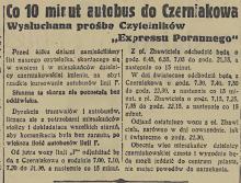 Wysłuchana prośba, 1936