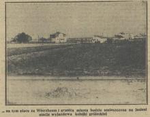 Tu będzie stacja. Szopy. 1936