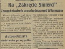 Znowu katastrofa, 1936