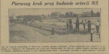 Pierwszy krok, 1936