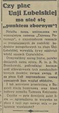 Punkt zborny, 1936