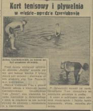 Pływalnia w mieście ogrodzie, 1936