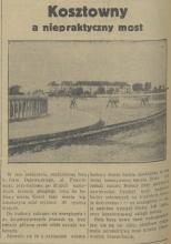 Kosztowny a niepraktyczny, 1936