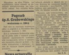 Raki, wieszaki, 1936