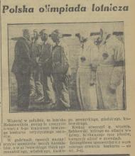 Olimpiada lotnicza, 1936