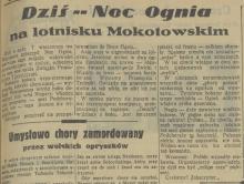 Noc Ognia, 1936