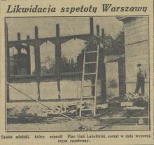 Likwidacja szpetoty, 1936