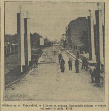 Otwarcie arterii, 1936