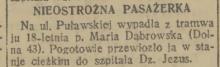 Nieostrożna pasażerka, 1937
