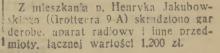 Kradzież na Grotttgera, 1937