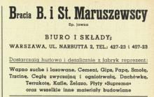 Bracia Maruszewscy, 1937