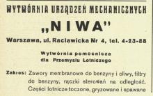 Niwa, 1937