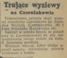 Trujące wyziewy, 1937