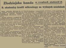 Złodzieje mikroskopów