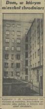 Mieszkanie zbrodniarza, 1938