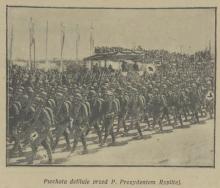 Defiluje piechota, 1938